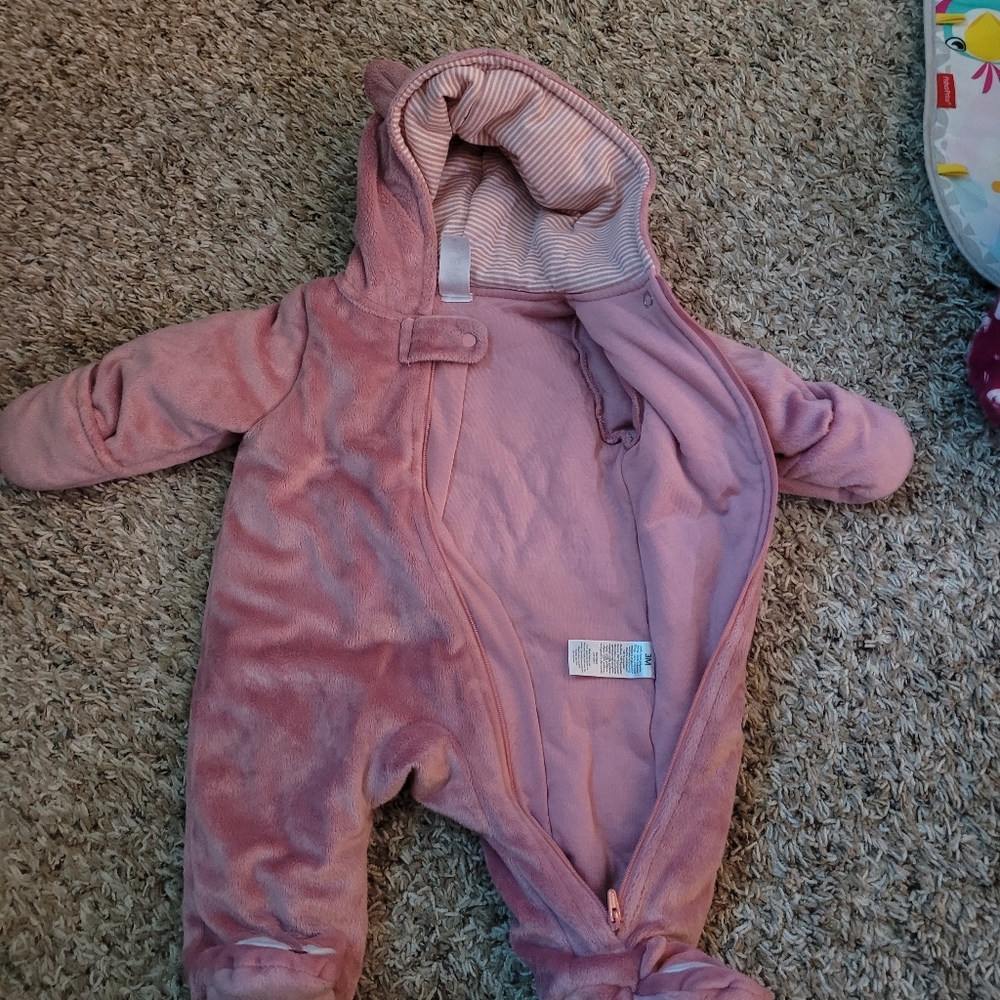 3 mons fleece sleeper / jumper